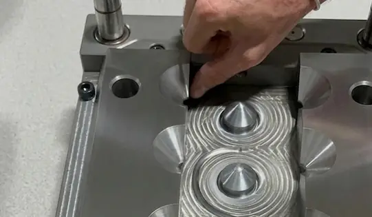 Custom moulded components for industrial applications
