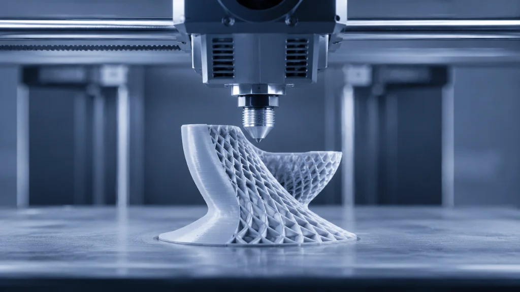 3D printing process for industrial prototype components