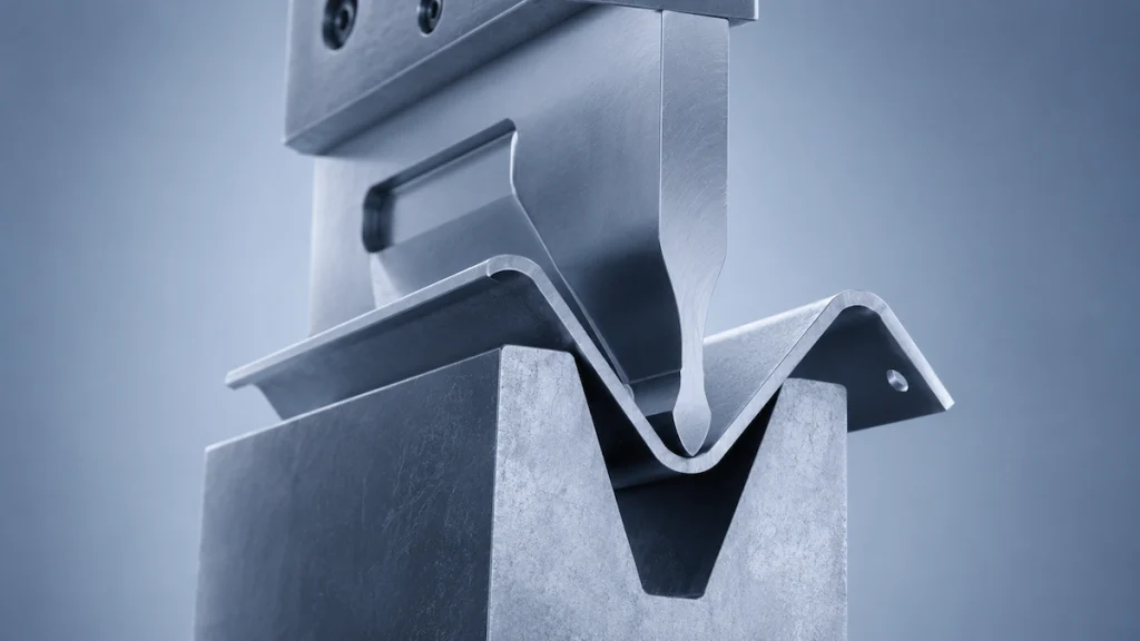 Sheet metal bending process for formed components
