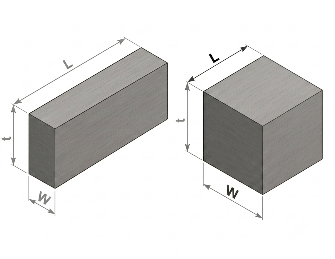 Sheet and plate weight calculation