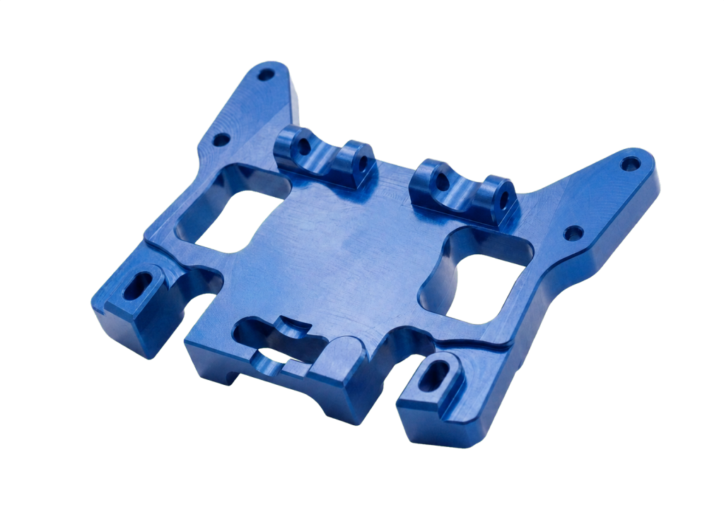 precise cnc milled coated part