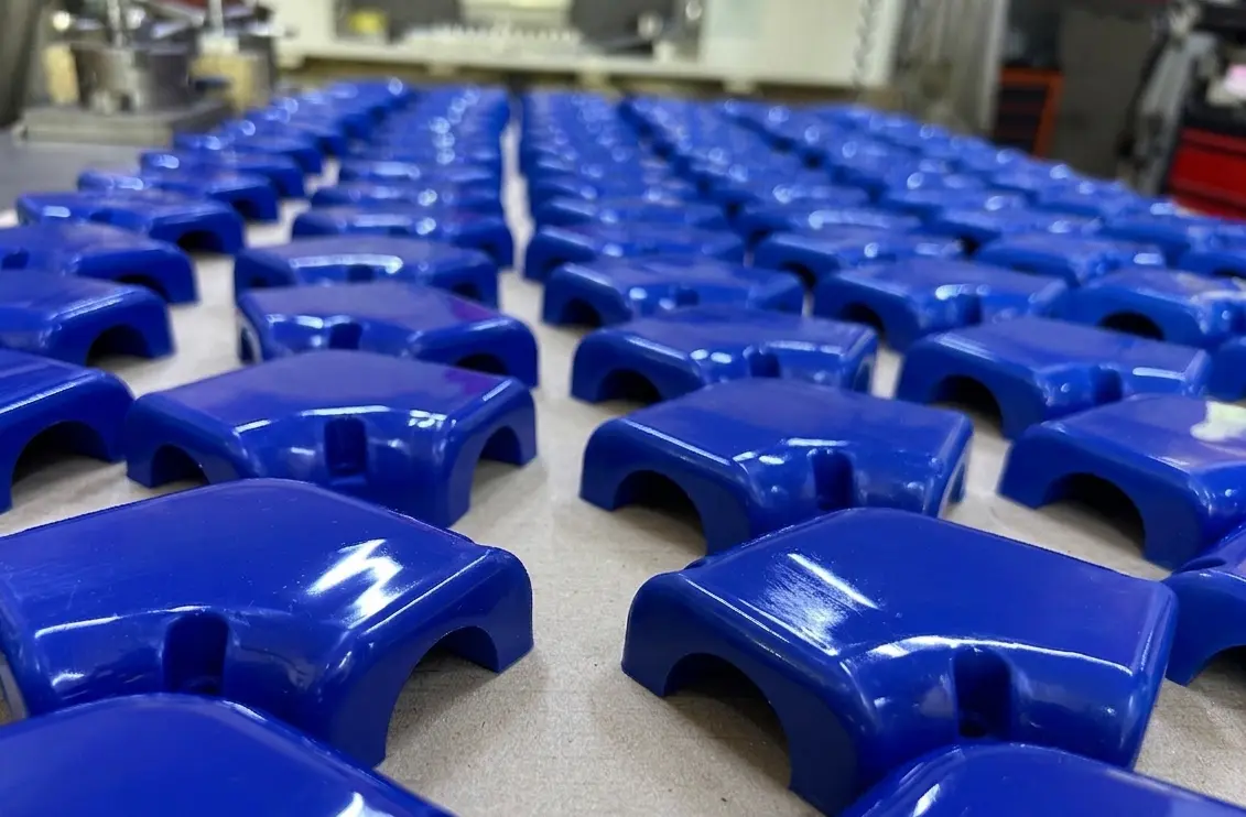 injection moulded painted polished parts
